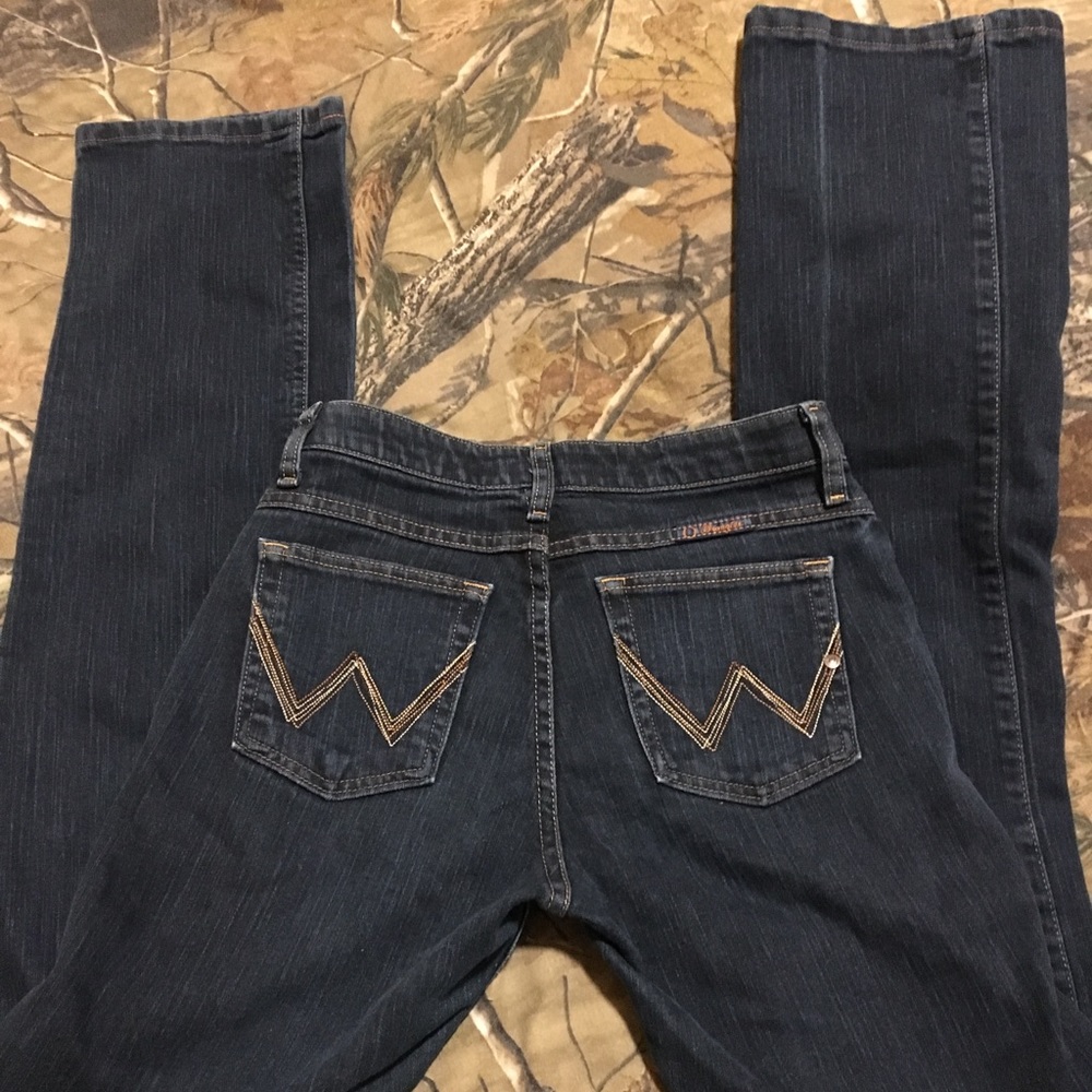 Women’s Wrangler QBaby jeans mid rise size 3/4